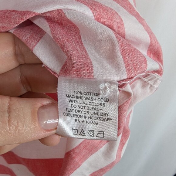 Staghorn Short Sleeve Button Up Shirt American Flag 4th of July Red Mens Sz XXL - Picture 8 of 8